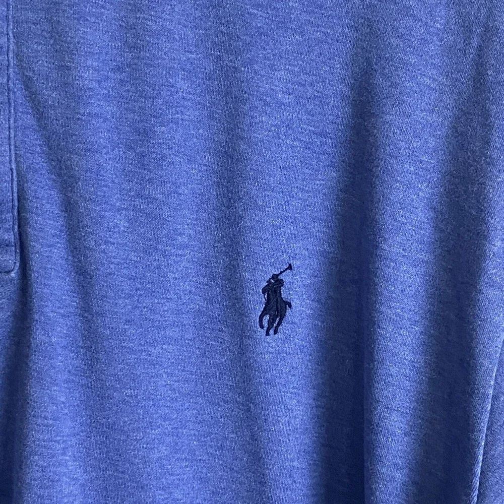 POLO BY RALPH LAUREN Mens Blue Polo Short Sleeve Shirt Size 2XB Logo Preppy